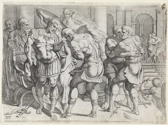Forsoning mellom Odyssevs og Ithacan-opprørerne The Labours of Odysseus (serietittel)
