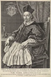 Portrett av Zacharias de Mez, biskop av Tralles