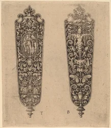 Ornament for knivskaft