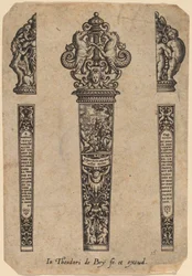 Ornament for knivskaft