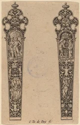 Ornament for knivskaft