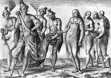 Stammen av Timucua-indianerne