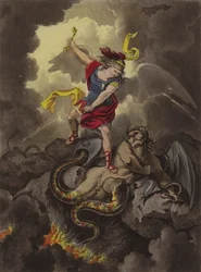 Satan lenket (etsing)