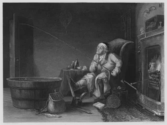 Entusiasten, fra bildet i Vernon Gallery (gravering)