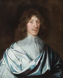 Portrett av en gentleman, muligens Dr. John Hewett (olje på lerret)