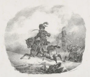 Offiser i det lette artilleriet i den keiserlige garde (Light Artillery Officer of the Imperial Guard)