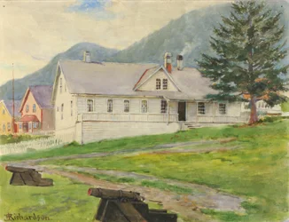 Tidligere guvernørs hus, Sitka, 1905.