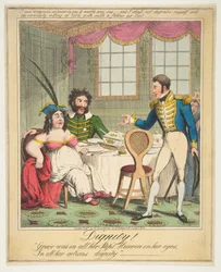 Verdighet! - Grace var i alle trinnene hennes. Himmelen i hennes øyne, I alle hennes handlinger di..., 21. juni 1821.