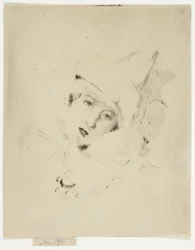 Pierrot, Portrait of the Lady A.C.