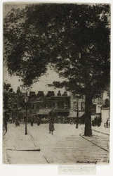 Skiltet til den hvite hesten, Parsons Green