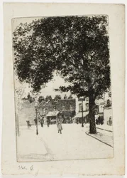 Skiltet til den hvite hesten, Parsons Green