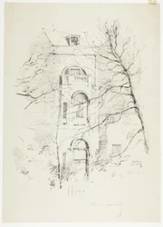 Winter, et hus i Green Park