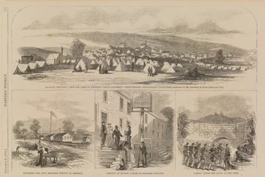 Hancock, Maryland, fra Harper#39;s Weekly, 8. november 1862