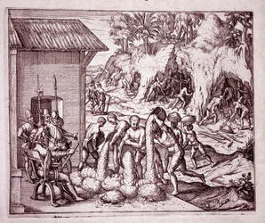 Amerikas historie: Spanjolene utnytter gullgruvene
