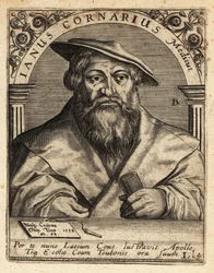 Janus Cornarius, saksisk humanist, c1500-1558.