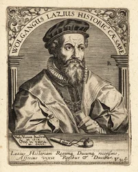 Wolfgang Laz , østerriksk kartograf og historiker.
