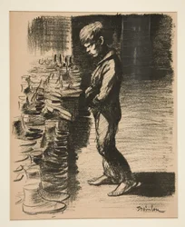 Om støvler, omslag til La Feuille nr. 5, 31. desember 1897