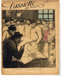 Omslag til "" The Butter Plate"", nummer 1, Satirical in Colors
