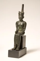 Statuett av gudinnen Neith (bronse)