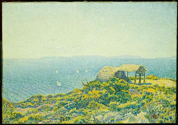 Ile du Levant, sett fra Cap Benat, 1893