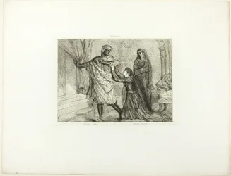 Borte!, plate 7 (akt 3, scene 4) fra Othello