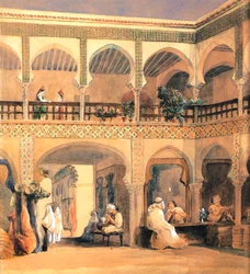 Basar i Orleans, 1840-årene.