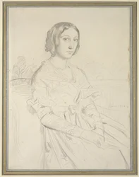 Portrett av en ung kvinne, 1841