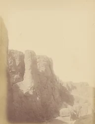 Del av en antikk murvegg