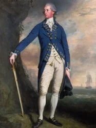 Kaptein Sir George Montagu (1750–1829), ca. 1780–90 (olje på lerret)