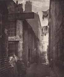 Gamle Vennel, utenfor High Street, 1868–1871 (bilde)