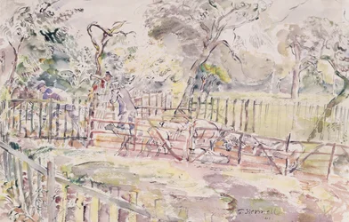 Dypping av sauer, New Street, Ridley, 1941