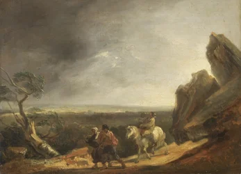 Stormen (olje på lerret)