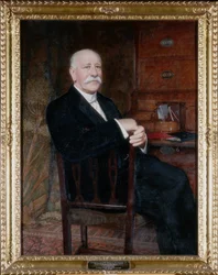 Portrett av rådmann George Bargate Bainbridge J.P.