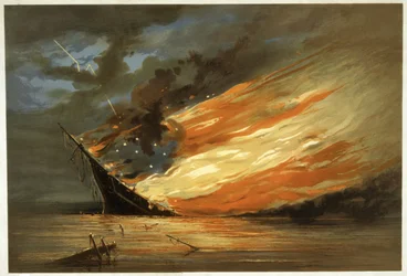 Returen, eller reddet fra forliset, utgitt ca. 1872