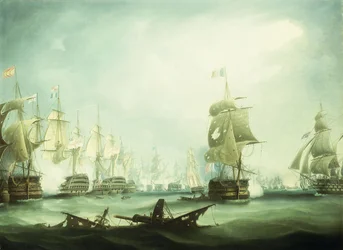 Slaget ved Trafalgar, 1805,
