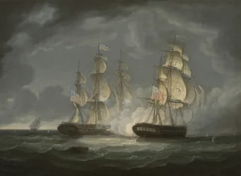 Løpende aksjon mellom den amerikanske fregattpresidenten og H.M.S. Endymion, 1815