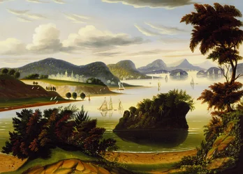 Eastport og Passamaquoddy Bay (utsikt over Hudson Valley)
