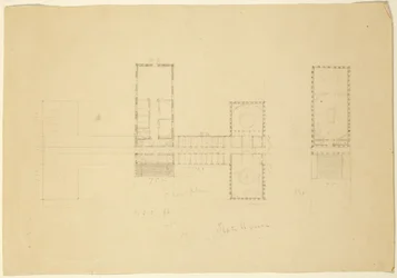 Grand Plan of Ohio State House, ca. 1838