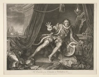 Mr. Garrick i karakteren til Richard III