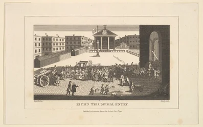 Richs Glory, or His Triumphant Entry into Covent Garden, desember 1732, 1. november 1809.