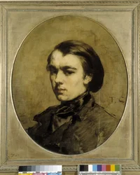 Portrett av Henri Didier av Thomas Couture (1815-1879)