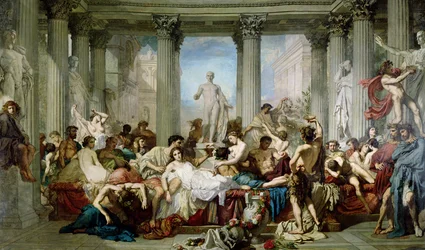 Romerne i sin dekadanse