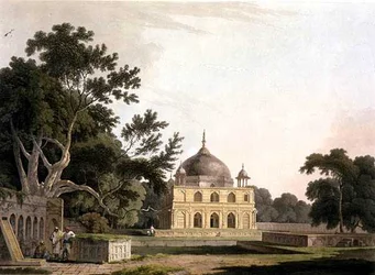 Mausoleet til Sultan Chusero, nær Allahabad, fra 