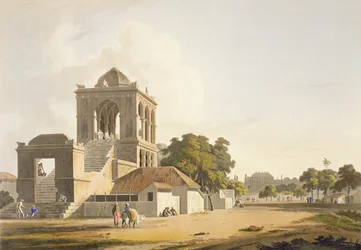Utsikt i fortet, Madura, plate 14 fra del 2 av 