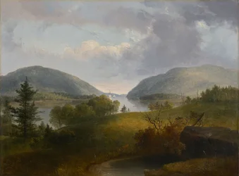 Hudson-elven ved Bear Mountain
