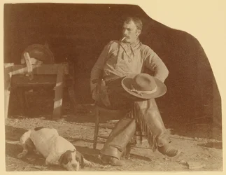 [Cowboy på BT Ranch, Missouri-territoriet]