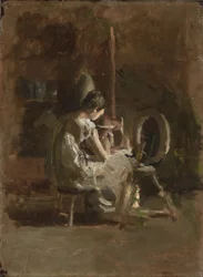 Skisser for "Home-Spun", 1881