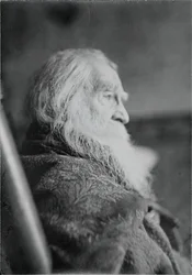 Walt Whitman i Camden, NJ, ca. 1891.