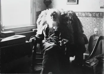 Walt Whitman i Camden, NJ, ca. 1891.