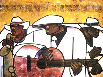 Supreme Players, 2007 (blandet teknikk på lerret)